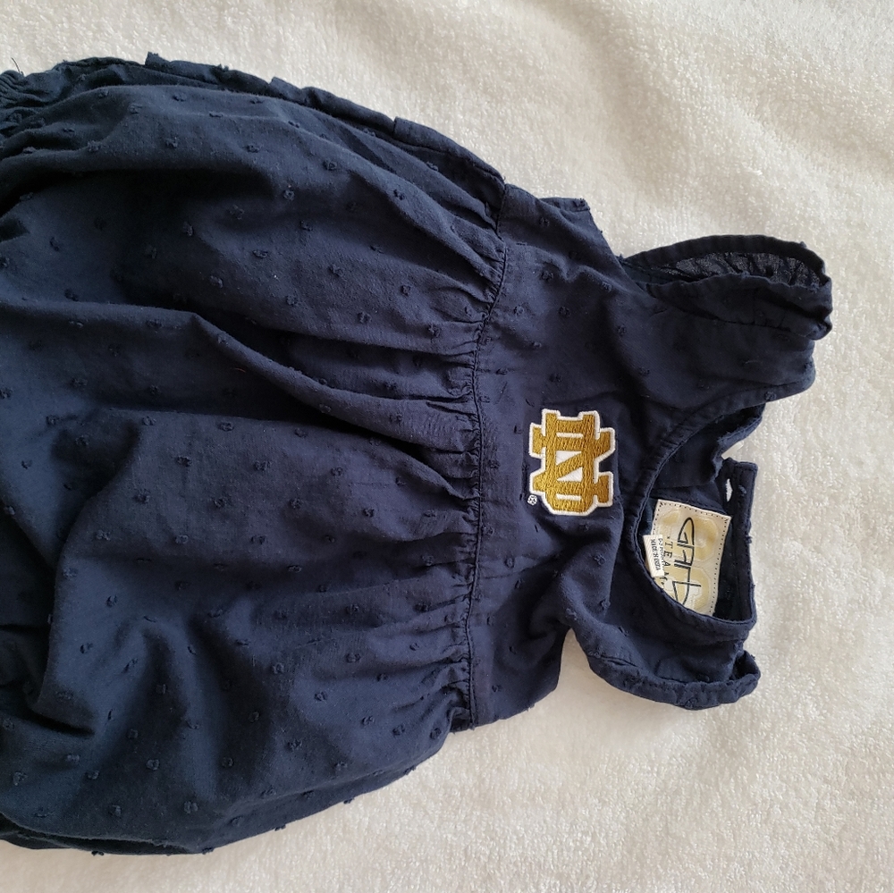Notre Dame Baby Girl Dress Size 0-3 months